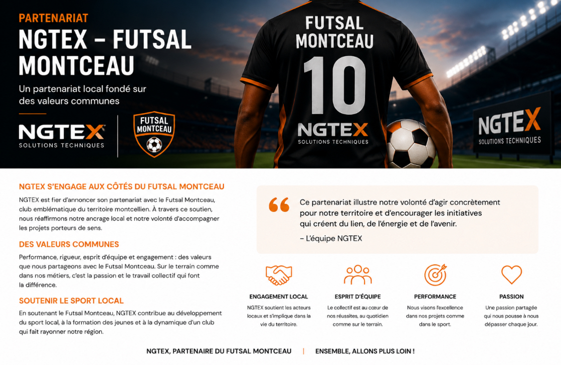 Partenariat avec le Futsal Club Montceau