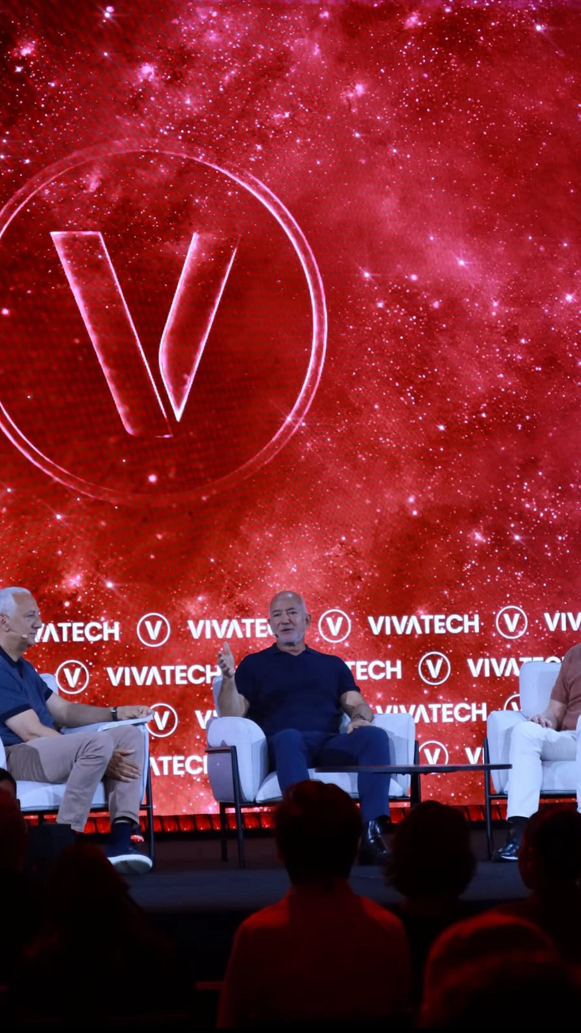 Conférence de Jeff Bezos à VivaTech 2026 — vision de l'innovation technologique et de l'IA