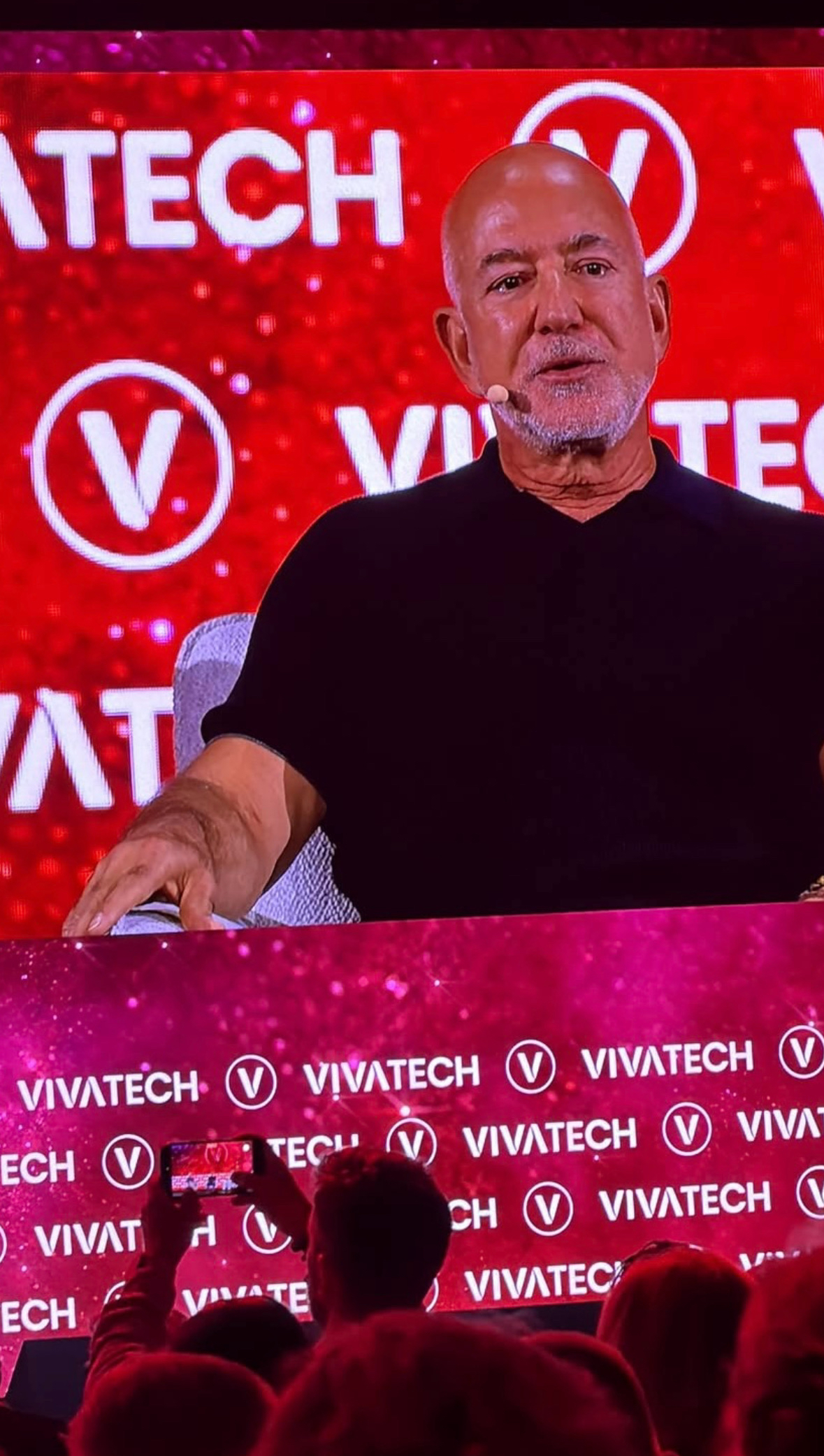 Conférence de Jeff Bezos lors de VivaTech 2026